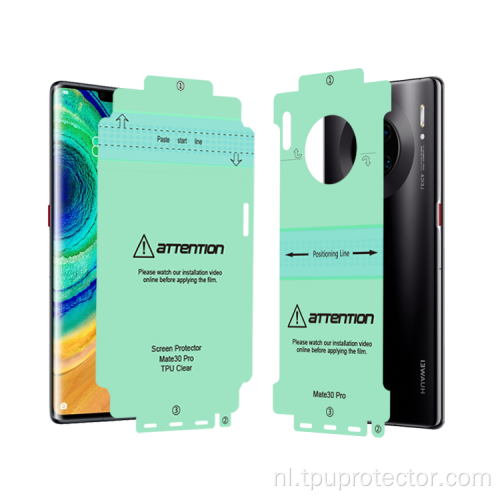 Hydrogel -schermbeschermer voor Huawei Mate 30 Pro